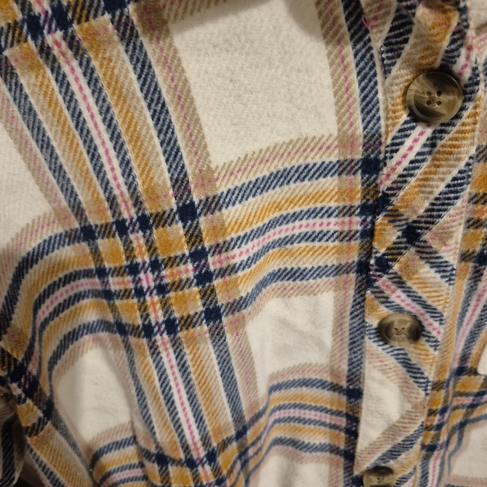 Maurices Plaid Shacket - Picture 2 of 5